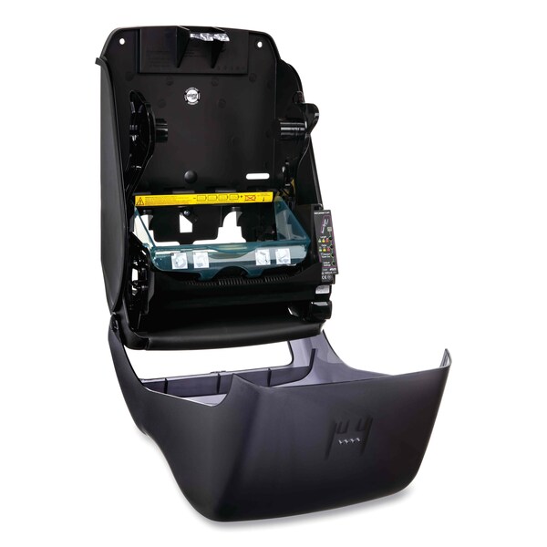 San Jamar Smart System w/iQ Sensor Towel Dispenser, 11.75x9.25x16.5, Black Pearl - SAN T1490TBK