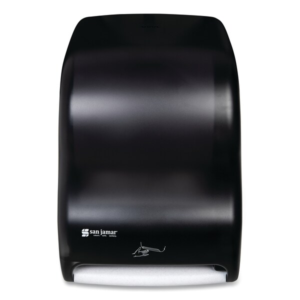 San Jamar Smart System w/iQ Sensor Towel Dispenser, 11.75x9x15.5, Black Pearl - SAN T1400TBK