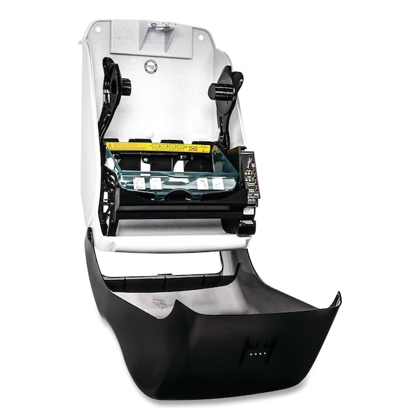 San Jamar Smart System w/iQ Sensor Towel Dispenser, 11.75x9x15.5, Black Pearl - SAN T1400TBK