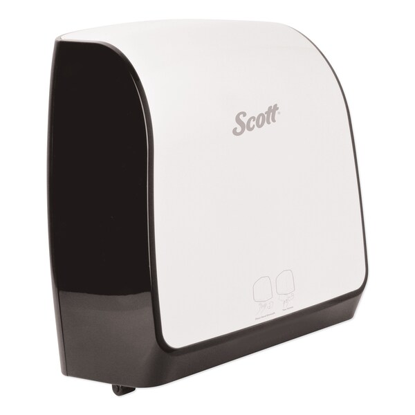Scott Pro Electronic Hard Roll Towel Dispenser, 12.66 x 9.18 x 16.44, White - KCC 34349
