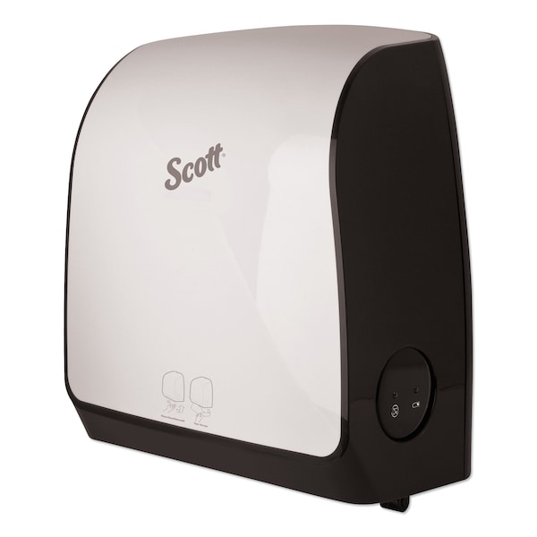 Scott Pro Electronic Hard Roll Towel Dispenser, 12.66 x 9.18 x 16.44, White - KCC 34349