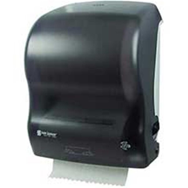 Kd Muebles De Comedor SJM Pearl Mechanical Hands Free Towel Dispenser; Black - KD3197880