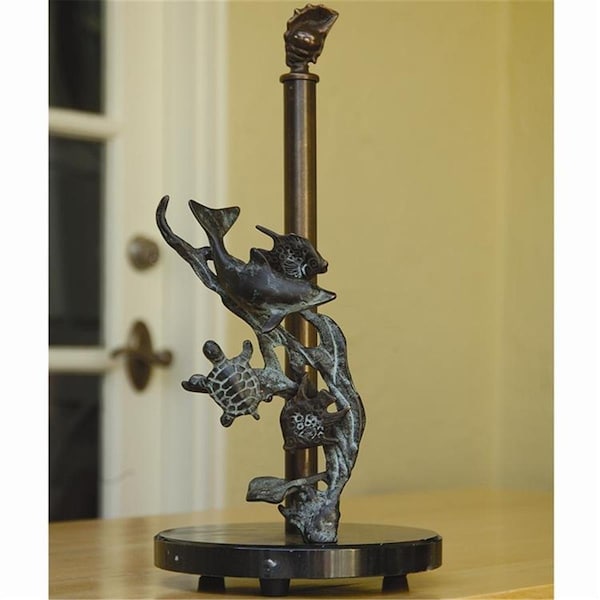 Spi Home 14 x 7.50 x 7.50 in. Seaworld Paper Towel Holder - 41041