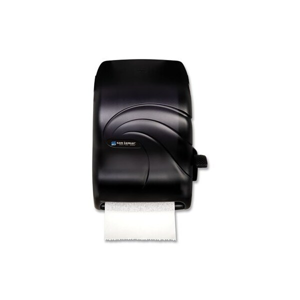 The Colman Group San Jamar, Lever Roll Towel Dispenser, Oceans, Black Pearl, 12 15/16 X 9 1/4 X 16 1/2 - T1190TBK