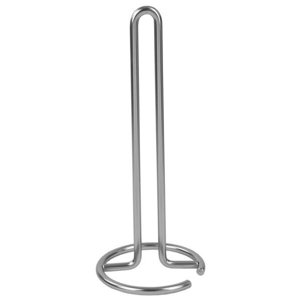 Home Basics Simplicity Collection Paper Towel Holder, Satin Chrome - PH49791