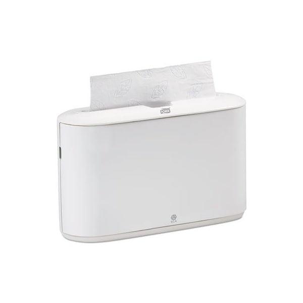 Essity Tork, Countertop Towel Dispenser, White, Plastic, 14.76in X 6.69in X 10.43in - 302020