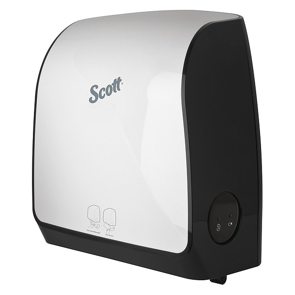 Kimberly-Clark Professional Pro Automatic Hard Roll Towel Dispenser, White, use Blue Core Towels, 12.66" x 16.44" x 9.18", Qty 1 - 34349