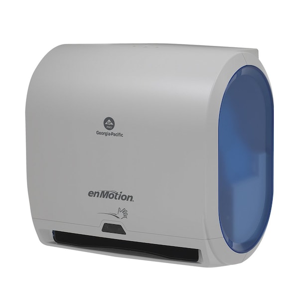 Georgia-Pacific enMotion Impulse 10â€ 1-Roll Automated Touchless Paper Towel Dispenser , Gray - 59487A