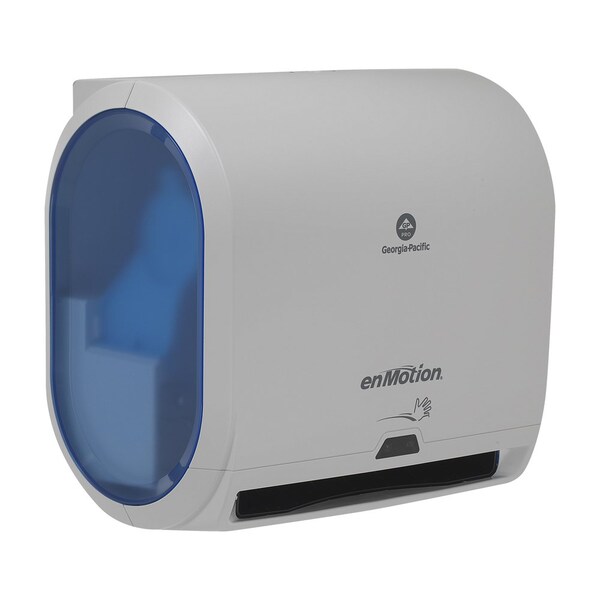 Georgia-Pacific enMotion Impulse 10â€ 1-Roll Automated Touchless Paper Towel Dispenser , Gray - 59487A