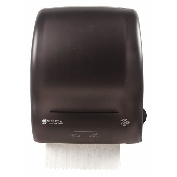 San Jamar Towel Dispenser, Hands-Free, Classic, Black - T7400TBK
