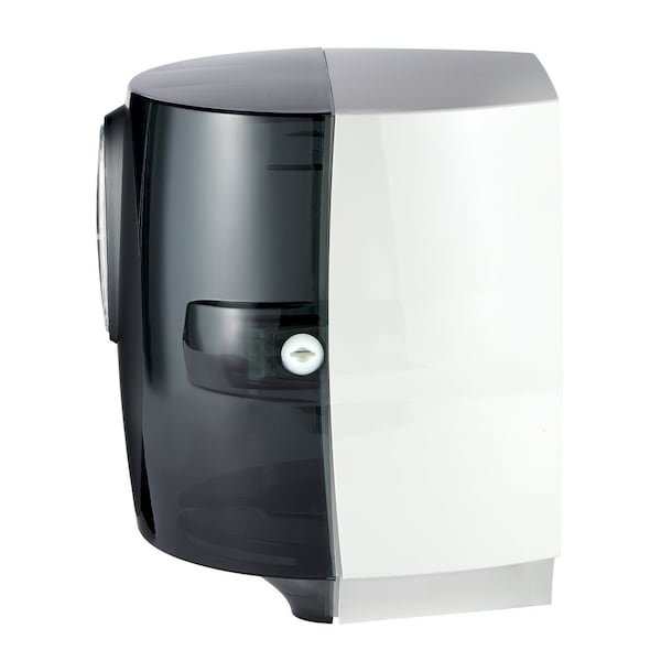Georgia-Pacific FortGuard 12-5/8"H x 10-1/4"W, Center Pull Wipe Dispenser, Translucent Smoke - 54050
