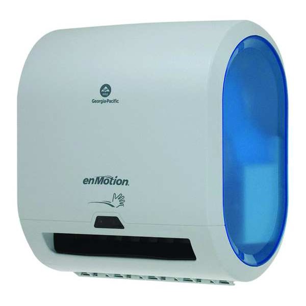 Georgia-Pacific enMotion Impulse 8â€ 1-Roll Automated Touchless Paper Towel Dispenser, Gray - 59497A