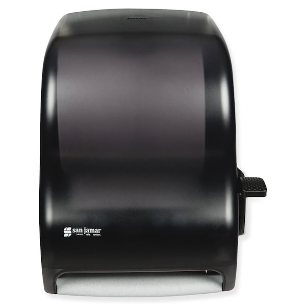 San Jamar Towel Dispenser, Lever Roll, Classic, Blk - T1100TBK