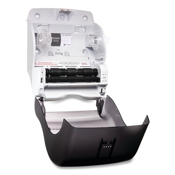 San Jamar Tear-N-Dry Essence Auto Dispenser, Classic, Black, 11.75x9-1/8x14-7/16 - T8000TBK