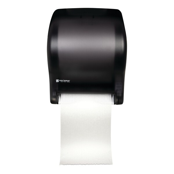 San Jamar Tear-N-Dry Essence Auto Dispenser, Classic, Black, 11.75x9-1/8x14-7/16 - T8000TBK