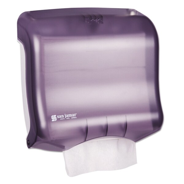 San Jamar Dispenser, Mini Ultra Fold - SAN T1750TBKRD