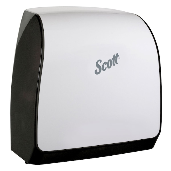 Scott Slimroll Manual Towel Dispenser, 12.65 x 13.02 x 7.18, White - 47091