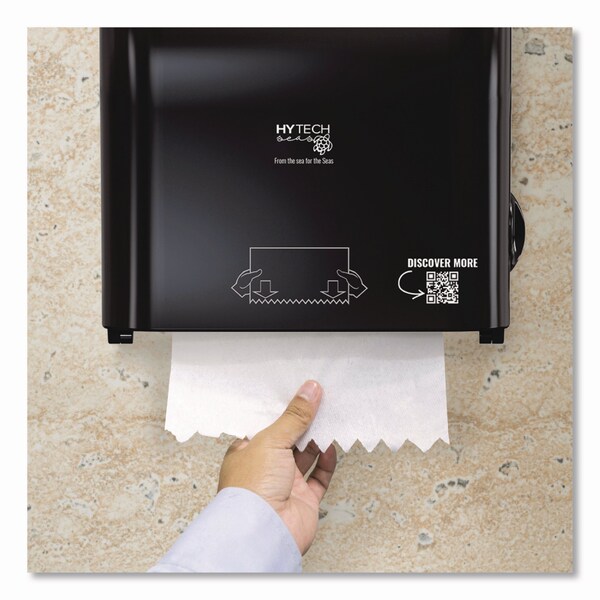 Papernet Hy Tech Towel Dispenser, Manual, 12.4 x 9.3 x 16.5, Black - 419484