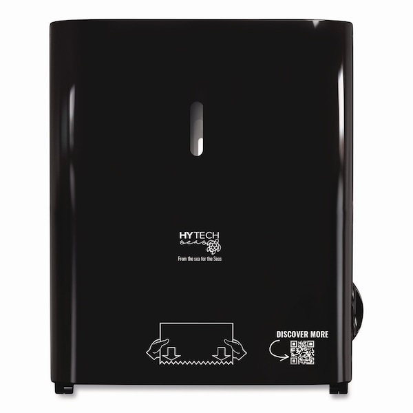 Papernet Hy Tech Towel Dispenser, Manual, 12.4 x 9.3 x 16.5, Black - 419484