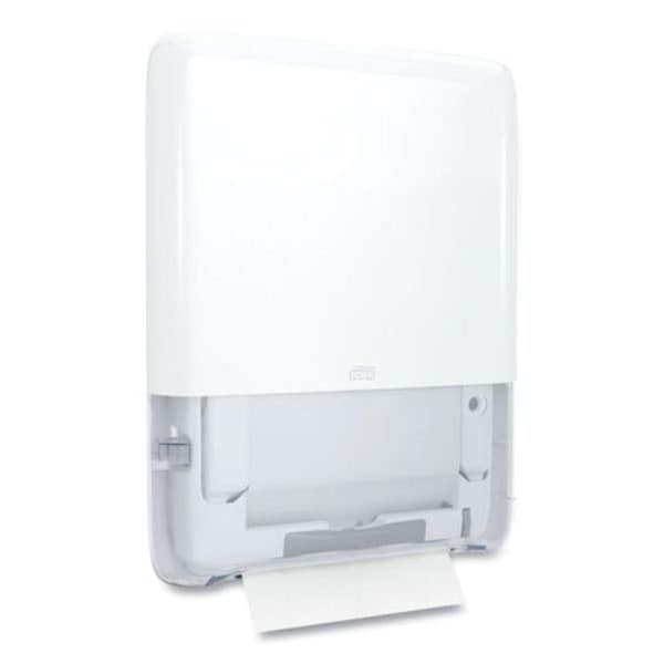 Bedding Beyond 14.44 x 3.97 x 19.3 in. PeakServe Continuous Hand Towel Dispenser, White - BE3205593