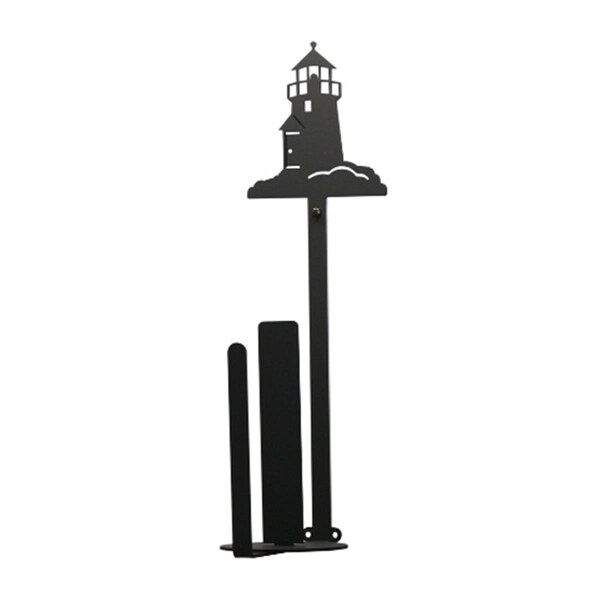 Village Wrought Iron Lighthouse Paper Towel Holder - PT-A-10