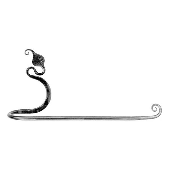 Acorn Mfg Acorn LBBBP 13" Long Leaf Paper Towel Holder - Black - LBBBP