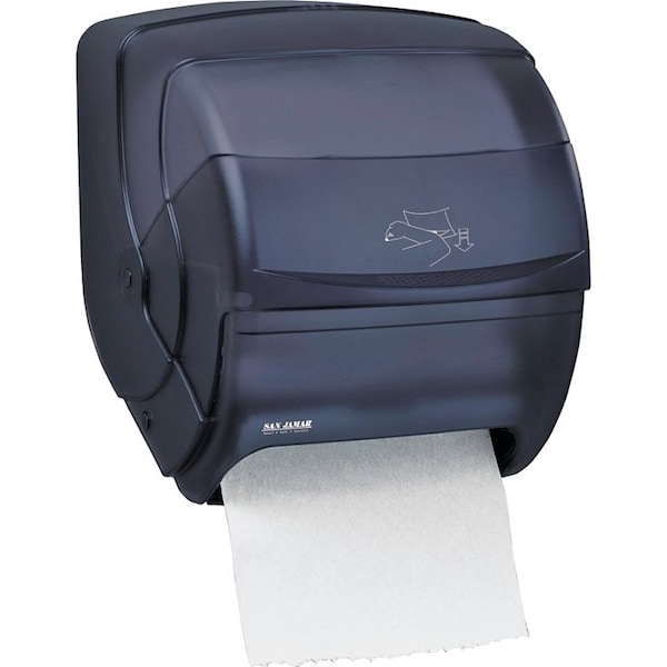 North American Paper NORTH AMERICAN PAPER T850TBK Paper Towel Dispenser, 8-1/4 in W Roll, 8-1/2 in Dia Roll, Plastic - T850TBK