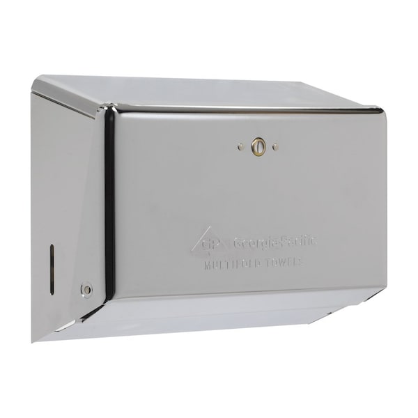 Georgia-Pacific Multifold Towel Dispenser, Chrome - 54720