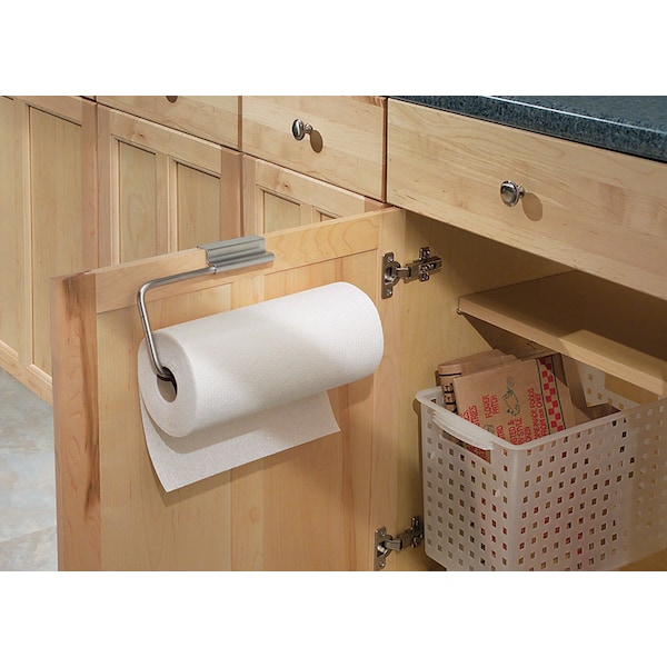 Interdesign iDesign Stainless Steel Paper Towel Holder 5.3 in. H X 1.8 in. W X 11.8 in. L - 29750
