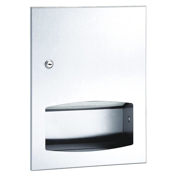 Bradley Stainless Steel Recessed Towel Dispenser - 2442-000000
