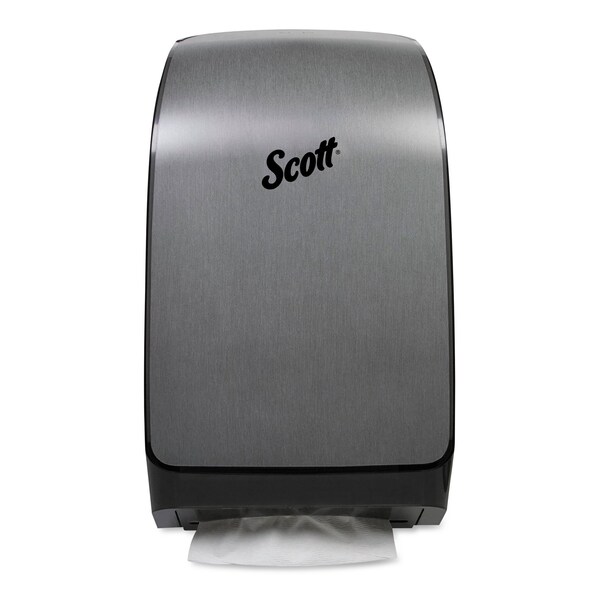 Scott Mod* Scottfold* Towel Dispenser, 10.6 x 5.48 x 18.79, Brushed Metallic - 39712
