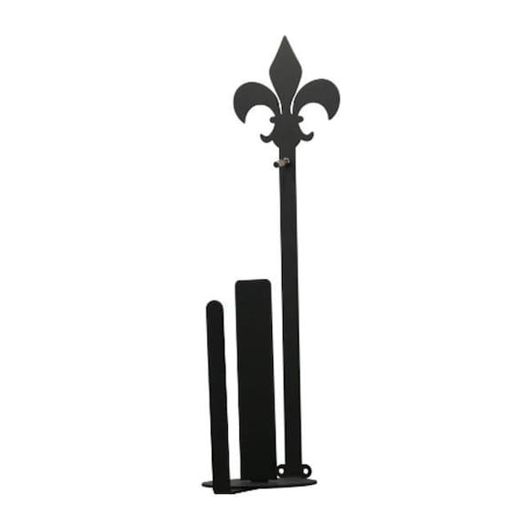 Village Wrought Iron Village Wrought Iron PT-A-121 Fleur-de-lis Paper Towel Holder - PT-A-121