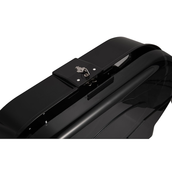 Alpine Industries Jumbo Double-Roll Toilet Paper Dispenser, Black - ALP482-2-ECO-TBLK