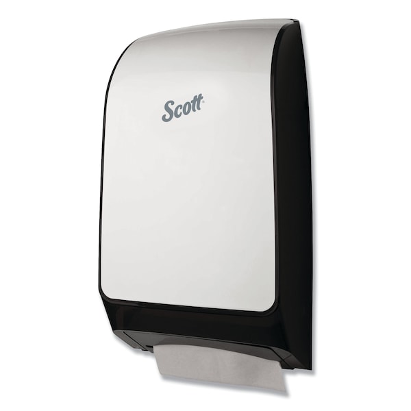 Kleenex Premiere Folded Towel Dispenser, 10.6 x 5.48 x 18.79, White - 39640