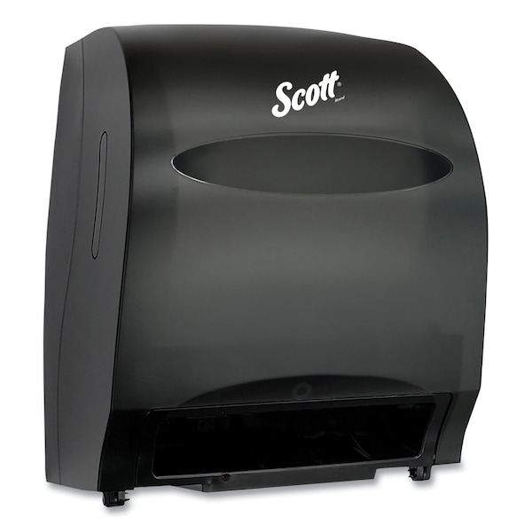 Scott Electronic Hard Roll Towel Dispenser, 12.7w x 9.572d x 15.761h, Black - 48860