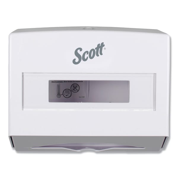 Scott Scottfold Folded Towel Dispenser, 10 3/4w x 4 3/4d x 9h, White - KCC 09214