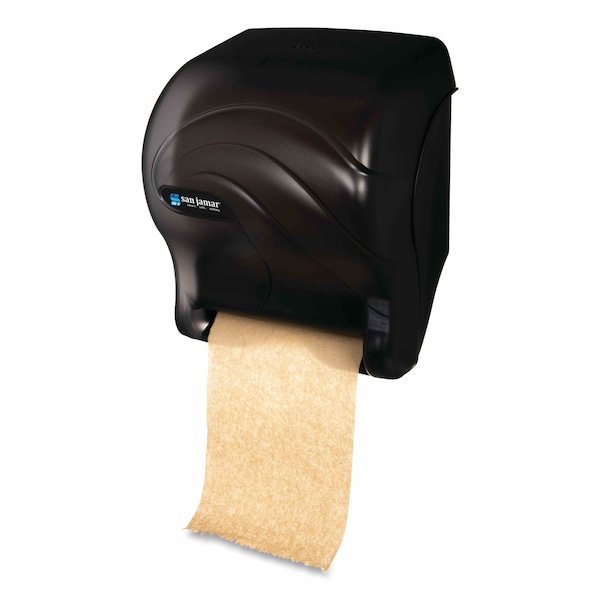San Jamar Tear-N-Dry Essence Touchless Towel Dispenser, Black Pearl - SAN T8090TBK