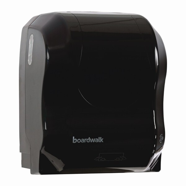Boardwalk Hands Free Mechanical Towel Dispenser, 13.25" x 16.25" x 10.25", Black - T7470BKBW