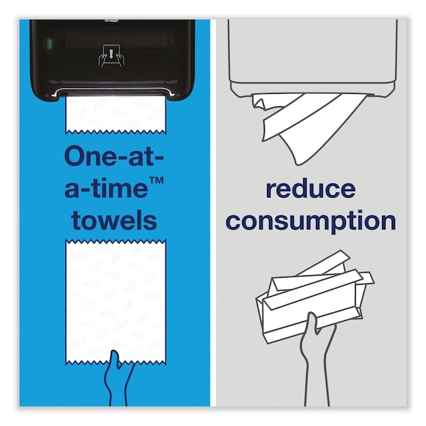 Tork Elevation Matic Hand Towel Roll Dispenser, 13.2 x 8.1 x 14.65, Black - 5510282