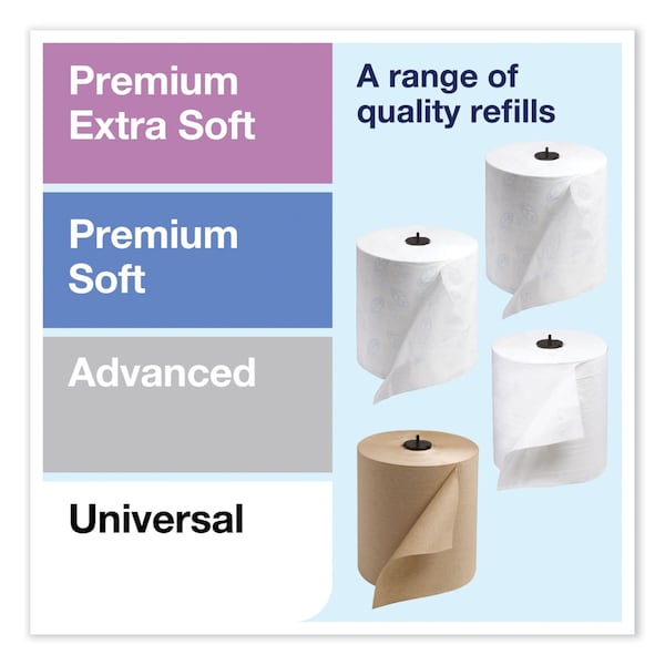 Tork Elevation Matic Hand Towel Roll Dispenser, 13.2 x 8.1 x 14.65, Black - 5510282