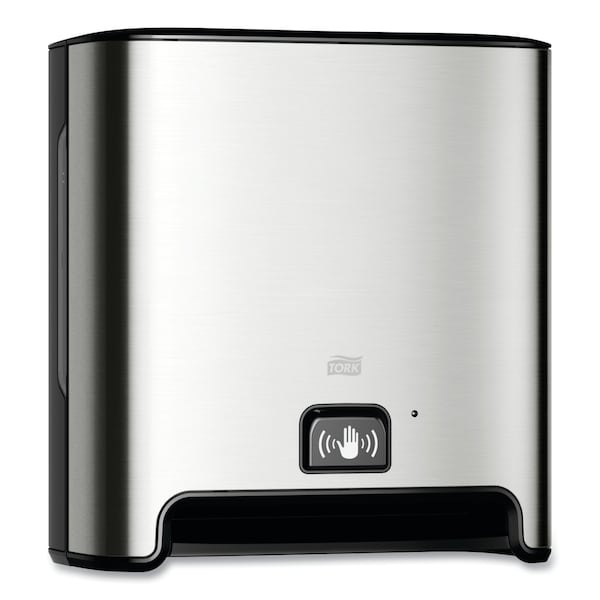 Tork Tork Matic Hand Towel Roll Dispenser, Intuition Sensor Stainless Steel H1, One-at-a-Time Dispensing - 461202