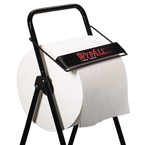 Wypall Jumbo Roll Dispenser, 16 4/5w x 18 1/2d x 33h, Black - 80595