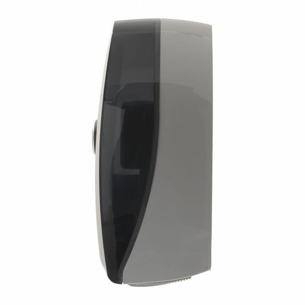 Georgia-Pacific Toilet Paper Dispenser, Horizontal Double Roll, Jumbo Core, Wall Mount, Smoke - 59210