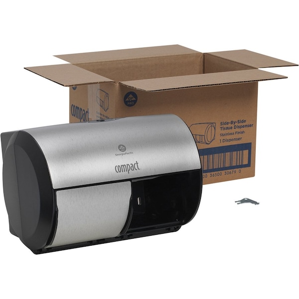 Georgia-Pacific Toilet Paper Dispr, Coreless, 7-1/8 In. H - 56796A