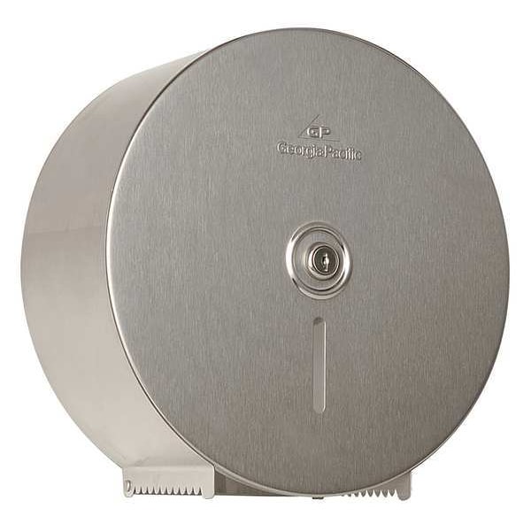 Georgia-Pacific Toilet Paper Dispenser, Stainless Steel - 59448