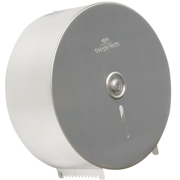 Georgia-Pacific Toilet Paper Dispenser, Stainless Steel - 59448