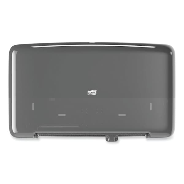 Tork Tork Twin Mini Jumbo Toilet Paper Roll Dispenser Black T2, Protects Rolls, Elevation Range, 5555290 - 5555290