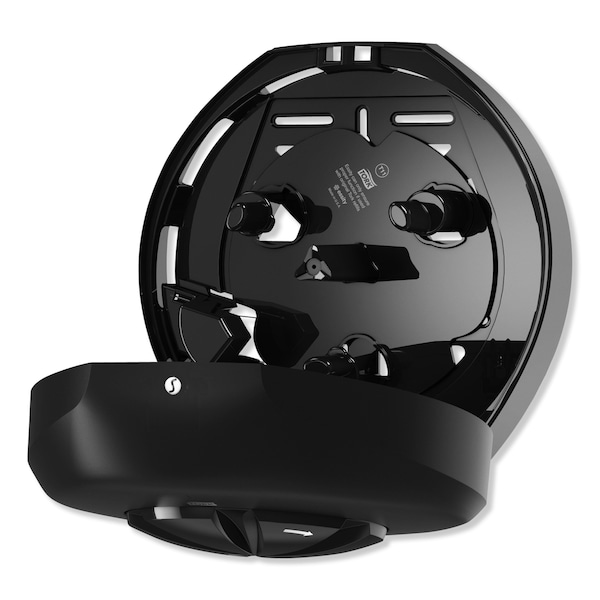 Tork Tork OptiCore 3-Roll Toilet Paper Roll Dispenser Black T11, High Capacity, 565828 - 565828