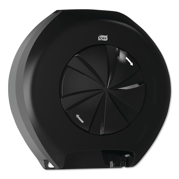 Tork Tork OptiCore 3-Roll Toilet Paper Roll Dispenser Black T11, High Capacity, 565828 - 565828