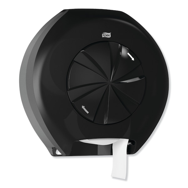 Tork Tork OptiCore 3-Roll Toilet Paper Roll Dispenser Black T11, High Capacity, 565828 - 565828